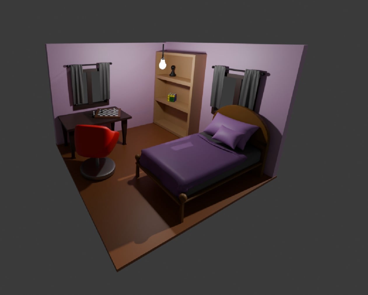 Low-Polyroom